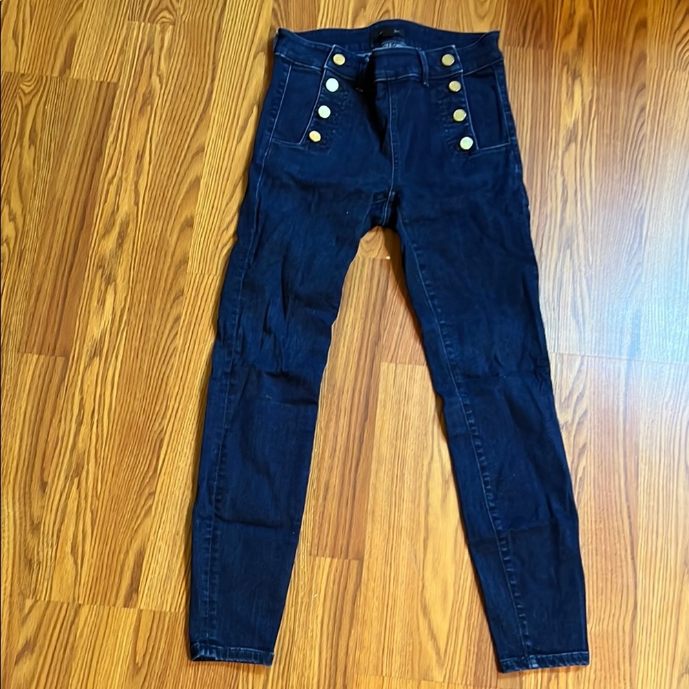 Ann Taylor - Navy Blue High-Waisted Women's Jeans